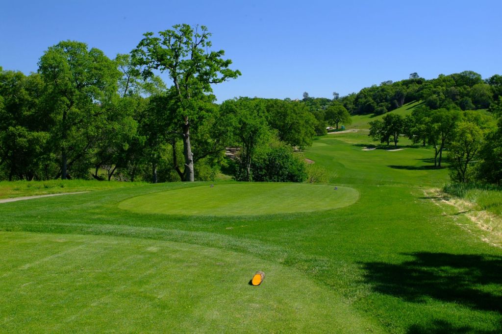 View of hole 2 greens 
