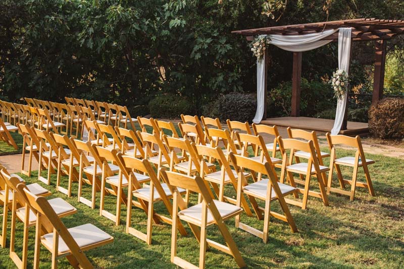 Outdoor ceremony